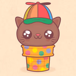 Kitty Cone #4865