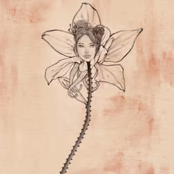 Every petal carried a secret, every thorn a warning