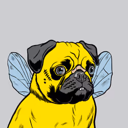 Thug Pug #696