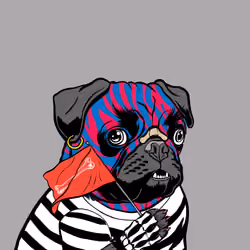 Thug Pug #240