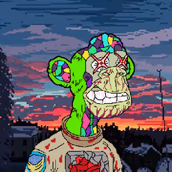 Mutant Pixel Ape Club #21