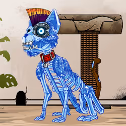Spectral SkellieCats #55