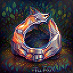 Titanium Ring of the Fox