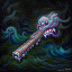 'Kraken Shout' Grave Wand of Rage +1