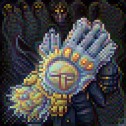 'Plague Sun' Divine Gloves of Titans