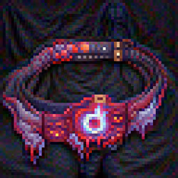 'Demon Moon' Demonhide Belt of Rage +1