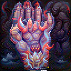 'Armageddon Grasp' Demon's Hands of Giants +1