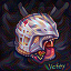 'Victory Bite' Great Helm of Perfection +1