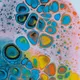 Pouring paintings cells