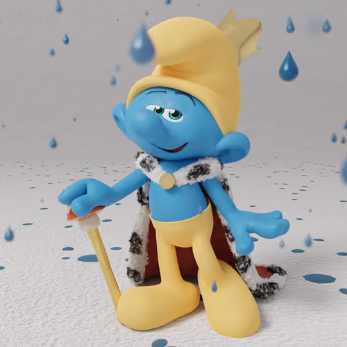 Legendary Smurf # 5077
