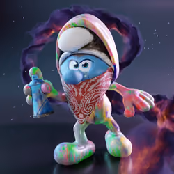 Legendary Smurf # 5755