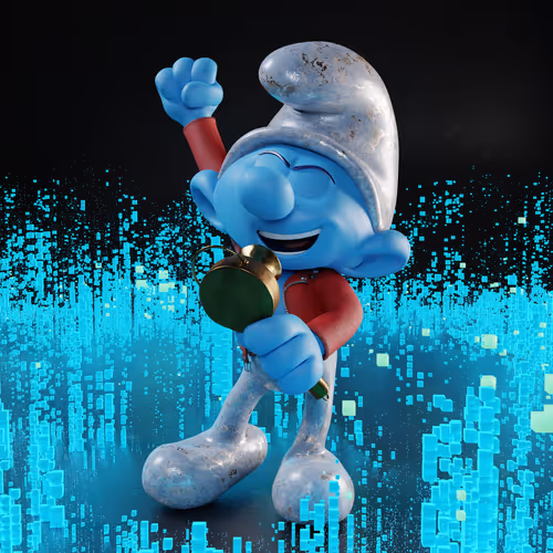 Legendary Smurf # 8640