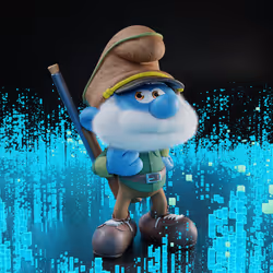Legendary Smurf # 4551
