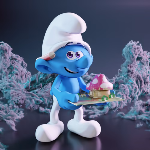 Legendary Smurf # 5500