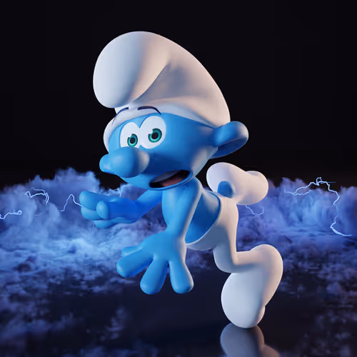 Legendary Smurf # 3070
