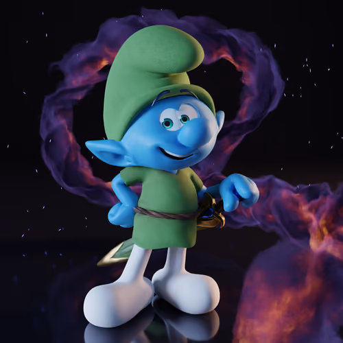 Legendary Smurf # 5029
