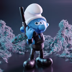 Legendary Smurf # 5538