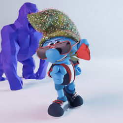 Legendary Smurf # 5635
