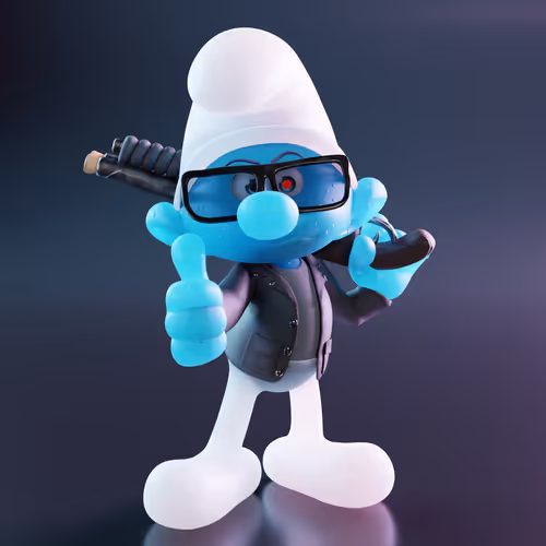 Legendary Smurf # 8105