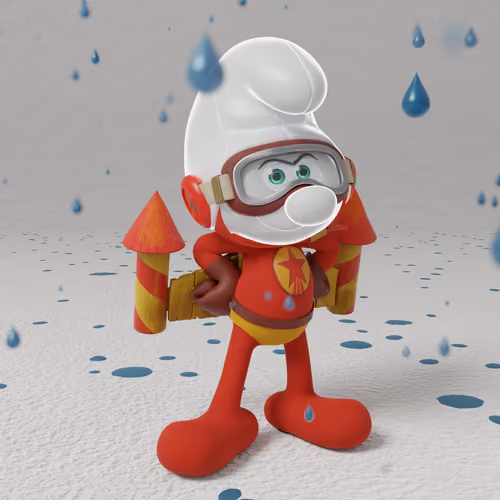 Legendary Smurf # 2323