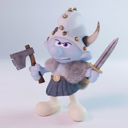 Legendary Smurf # 3508