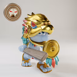 Legendary Smurf # 8051