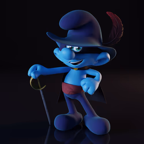 Legendary Smurf # 1201