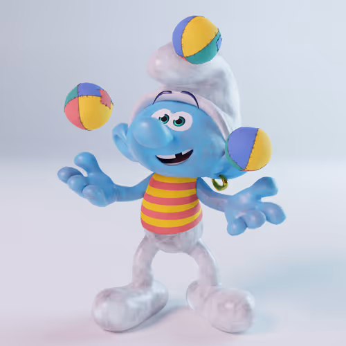 Legendary Smurf # 8635