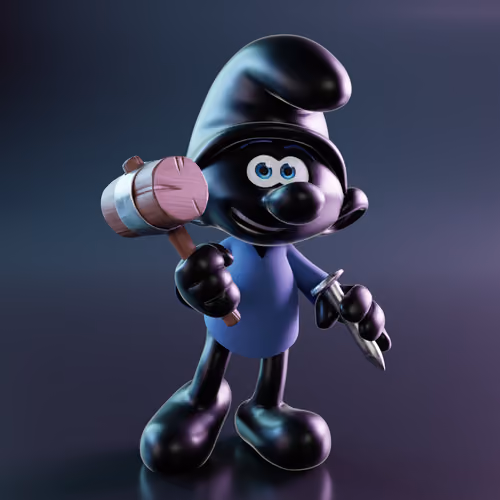 Legendary Smurf # 8669