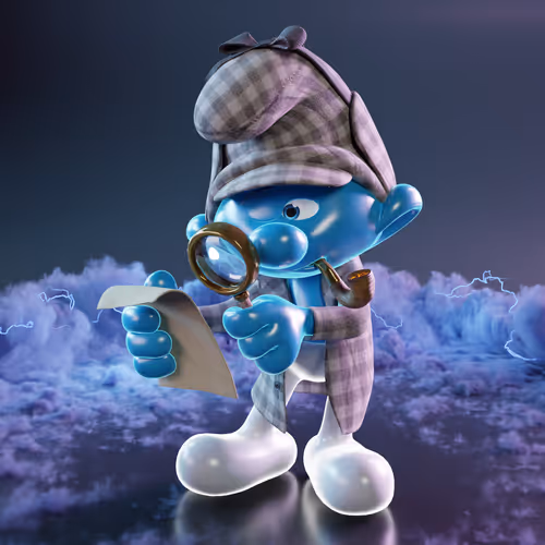 Legendary Smurf # 5014