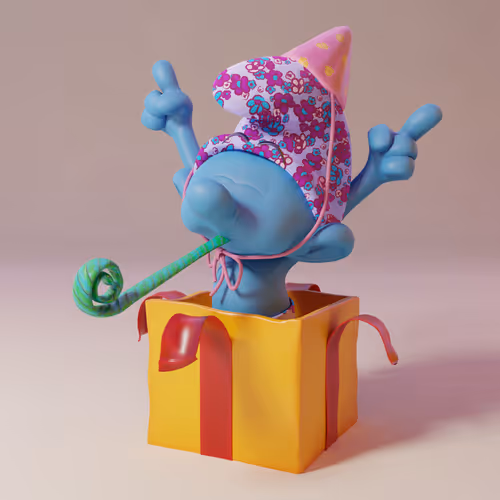 Legendary Smurf # 5924