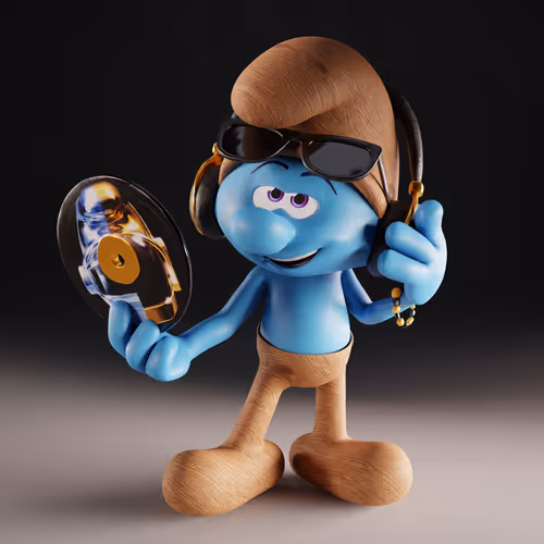 Legendary Smurf # 709