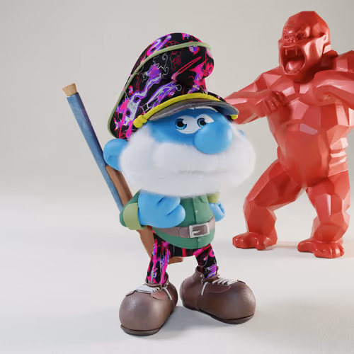 Legendary Smurf # 5018