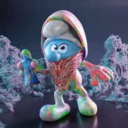 Legendary Smurf # 8629
