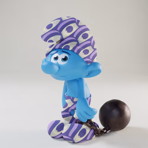 Legendary Smurf # 5899