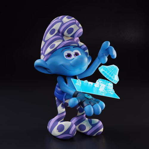 Legendary Smurf # 3050
