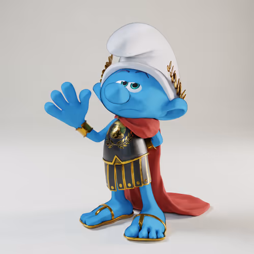 Legendary Smurf # 3722
