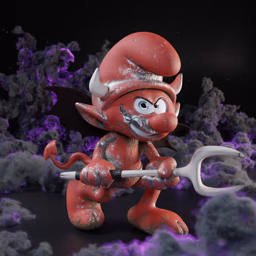 Legendary Smurf # 4137