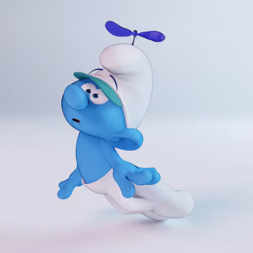 Legendary Smurf # 3621
