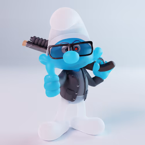 Legendary Smurf # 4836