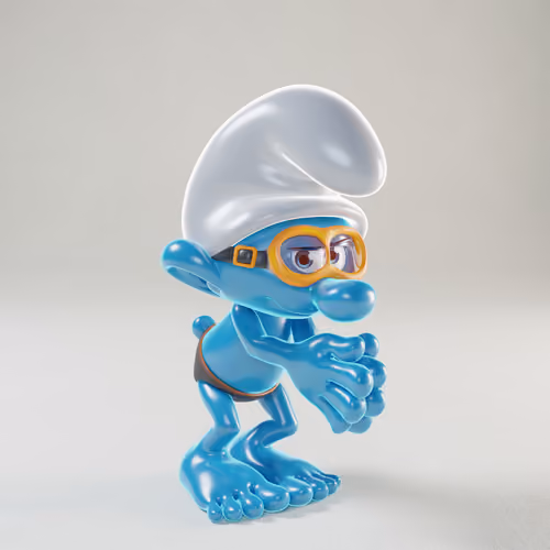 Legendary Smurf # 1378