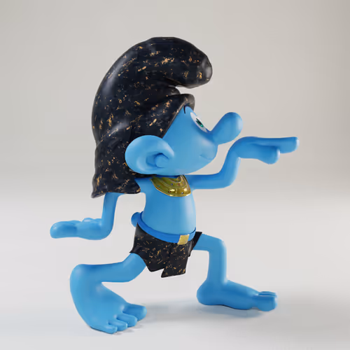 Legendary Smurf # 8665