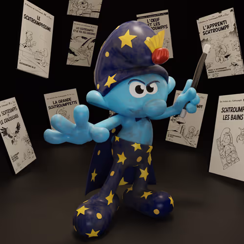 Legendary Smurf # 1856
