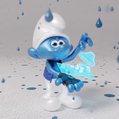 Legendary Smurf # 5606