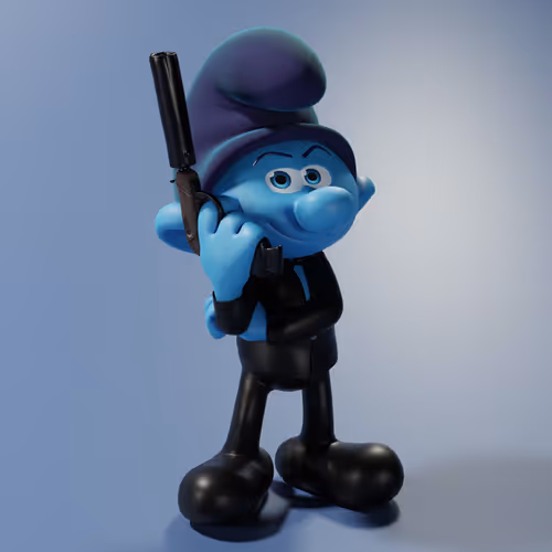 Legendary Smurf # 3442