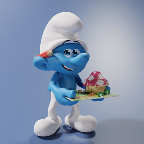 Legendary Smurf # 487