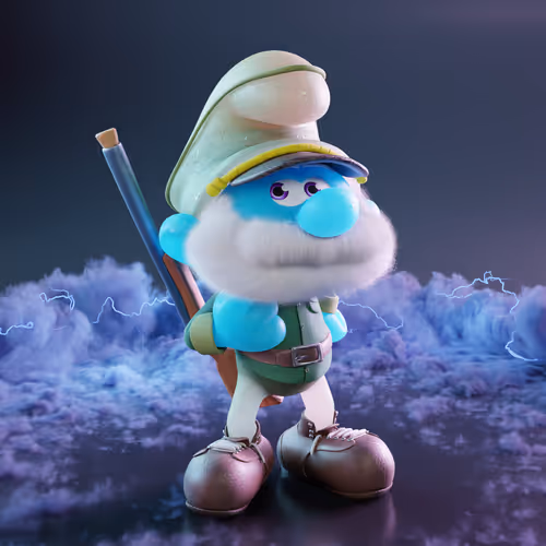 Legendary Smurf # 5225