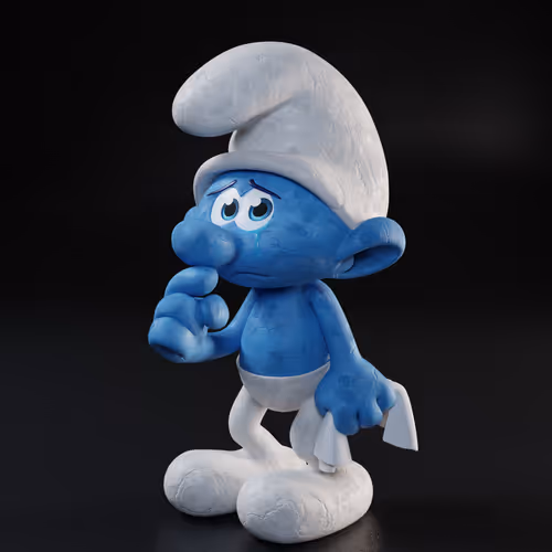 Legendary Smurf # 1077