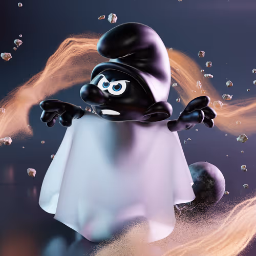 Legendary Smurf # 4922