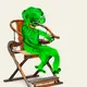 Pepe Gets a New Chair